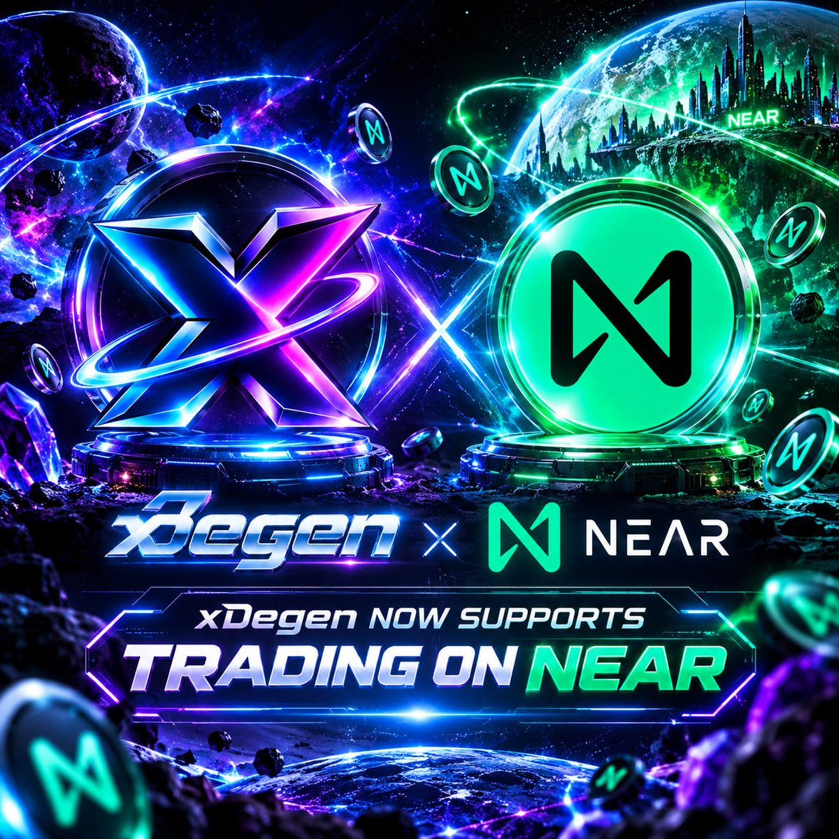 xDegenPro's tweet photo. $NEAR ecosystem is strong pump today 

Trade across the $NEAR ecosystem directly from xDegenBot, with DEXs protocols and all trading automations ready from launch

Some of the integrations already supported

Trade Now: https://t.co/bgypXYk1iq https://t.co/8Z6KpVsdVQ
