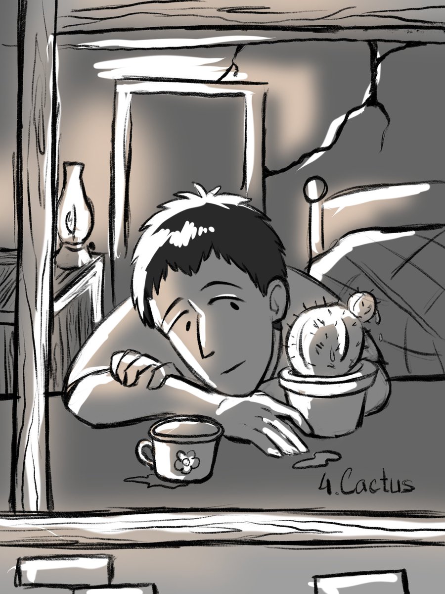 IrinaOganer's tweet photo. 4. Кактус
#inktober #inktober2026 https://t.co/zgAic6O3up