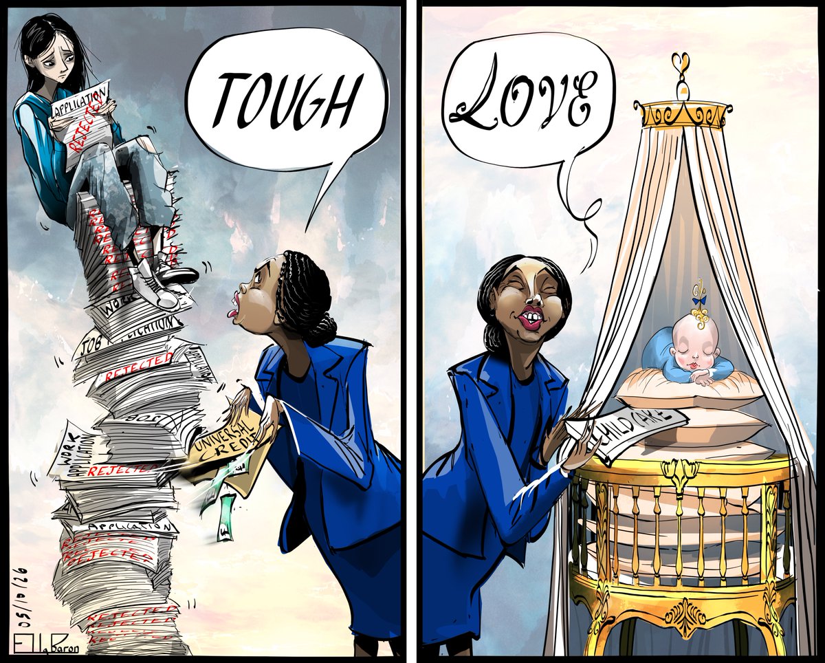 EBaronCartoons's tweet photo. Monday's Guardian cartoon
#KemiBadenoch #Toryconference https://t.co/yILuY1QZl5