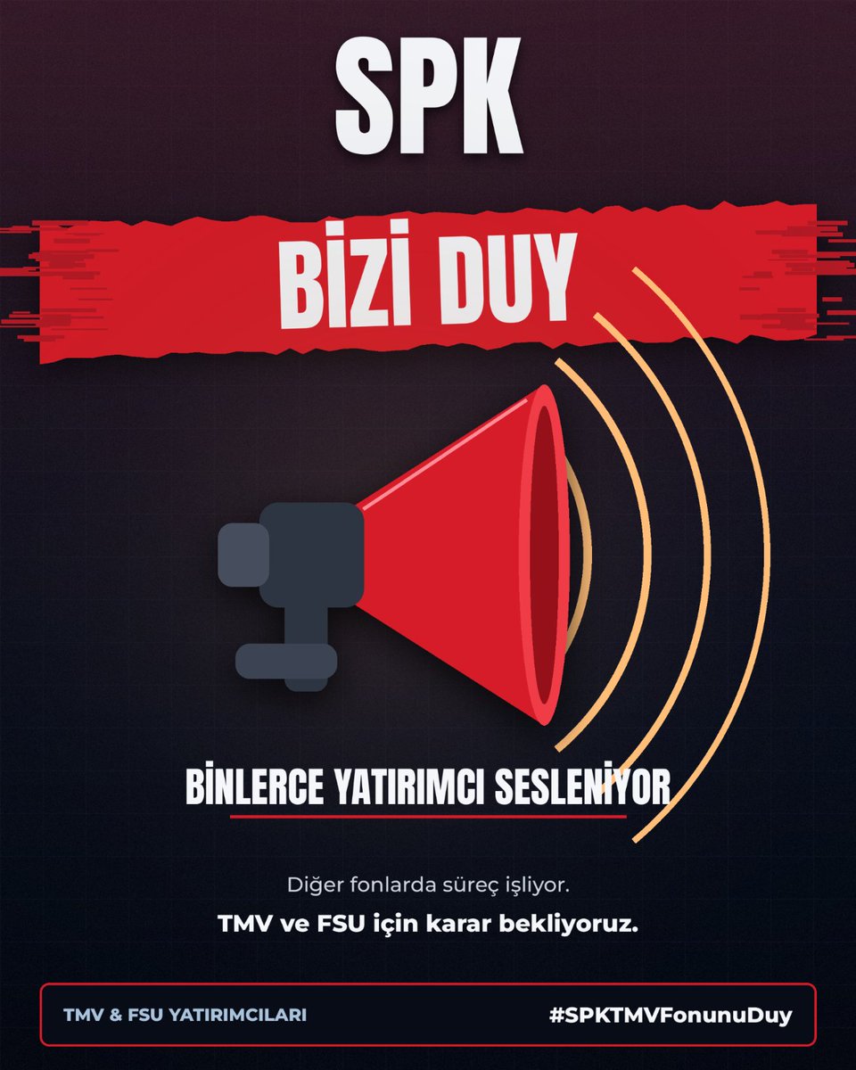 m_mrknengin's tweet photo. Sayın @spkgovtr , binlerce yatırımcı olarak sesleniyoruz. Diğer fonlarda tasfiye süreci başladı. TMV ve FSU gibi Tera fonları için ise ne bir karar var ne bir takvim ne de bir muhatap. Bizi de duyun veya listeye alın. #SPKTMVFonunuDuy https://t.co/bh7rDo8gRk