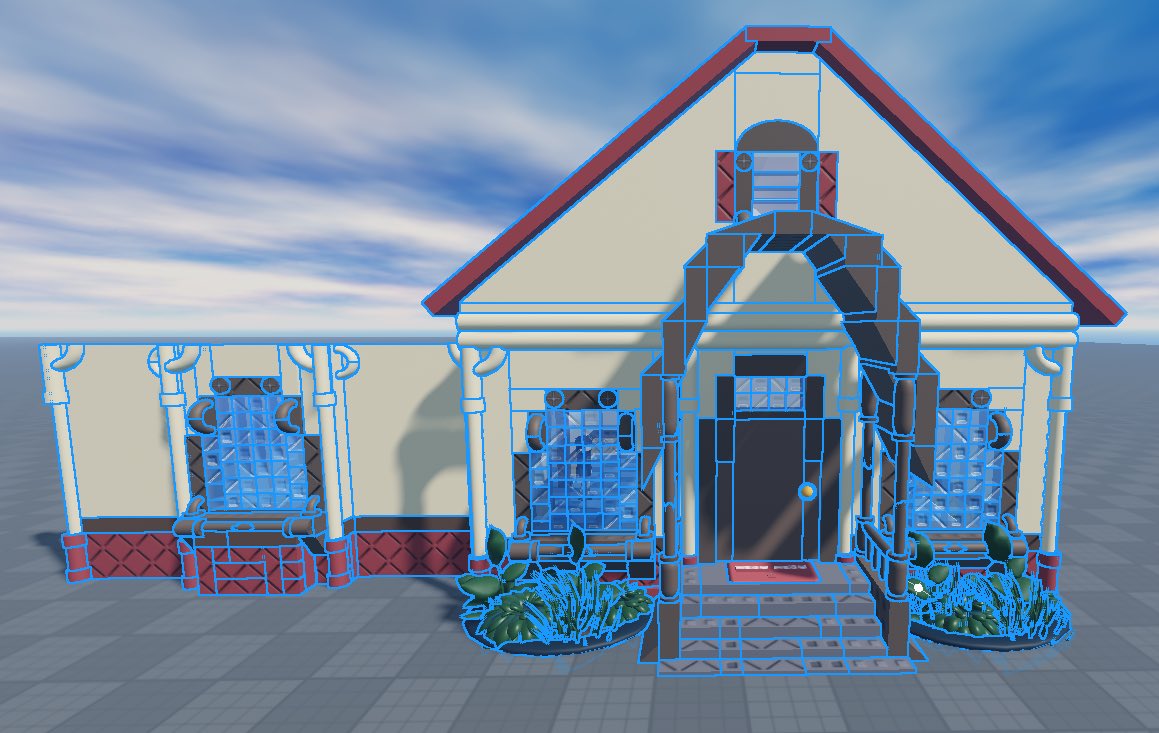 unrealizes's tweet photo. its already 1k parts and ive barely finished the outside🌝 https://t.co/CBqVecrqWs
