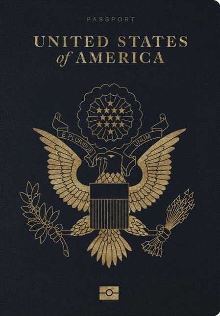 adambhaloo's tweet photo. Before and after of the new US passport https://t.co/TQuf5Zxh6j