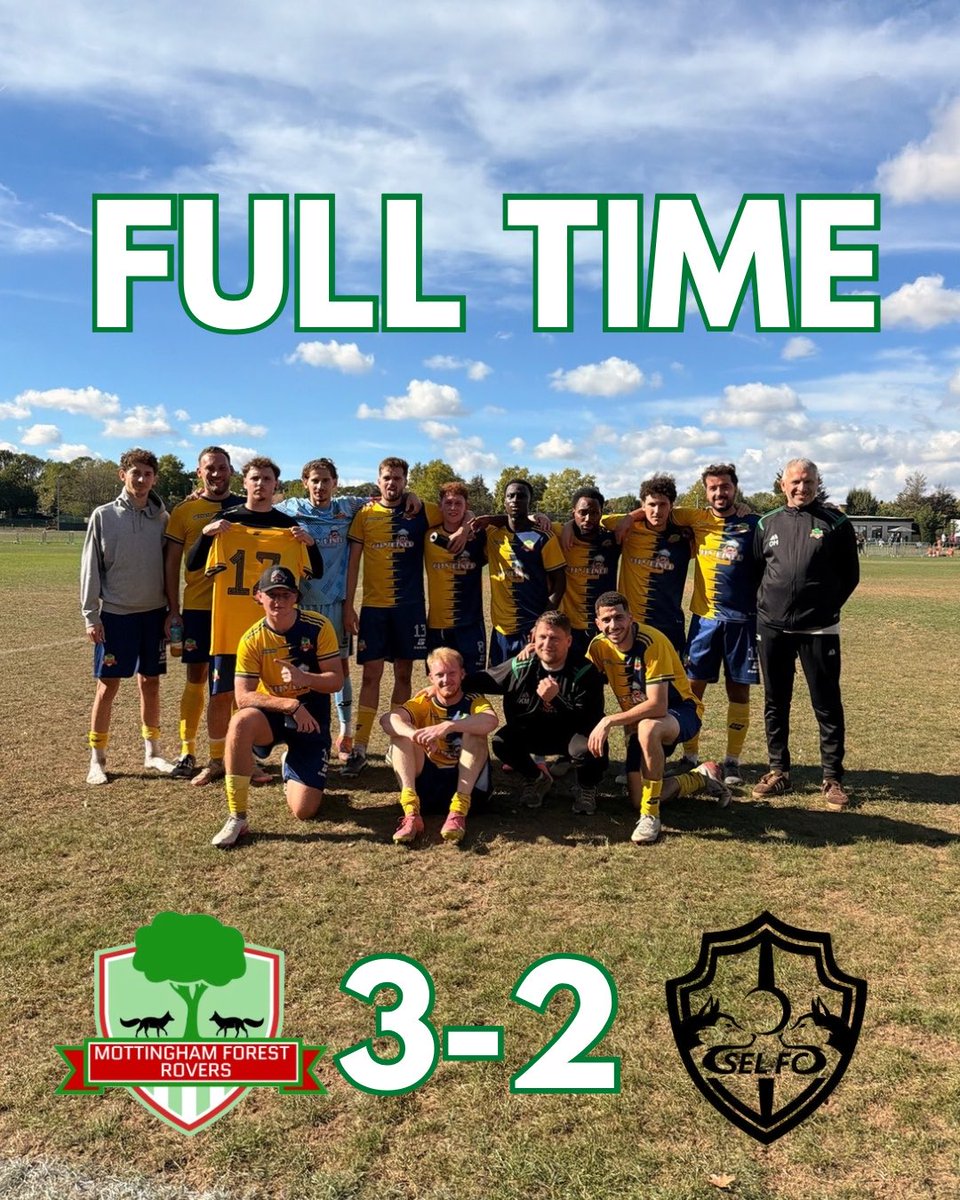 MottinghamFR's tweet photo. Great win in the league! A real battle, but we dug deep and got the job done. Another 3 points in the bag! Superb stuff!

Goals ⚽️⬇️

Bronum
Josh x2

#MFR https://t.co/zVYPYWsRR4