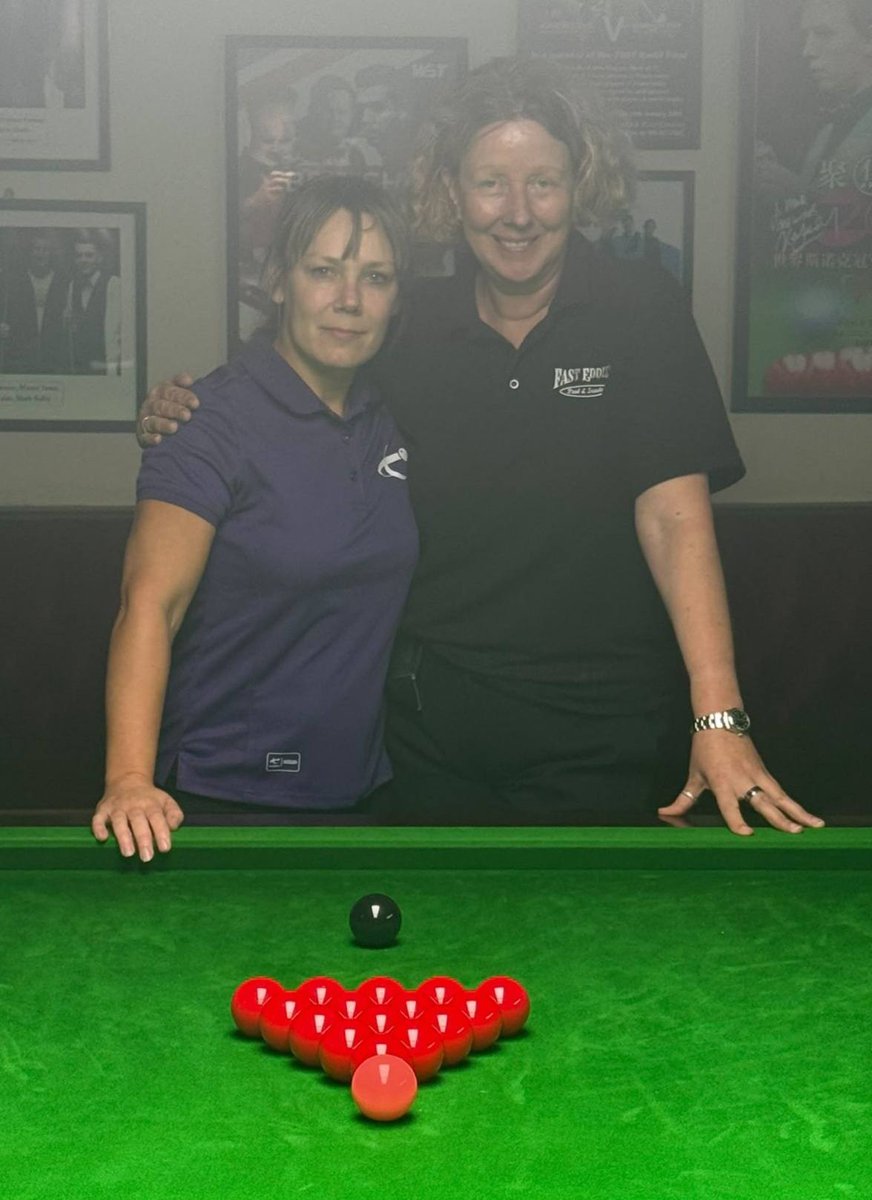 EPSBofficial's tweet photo. DAVIDSON DOES THE DOUBLE 🏆 Tessa Davidson has beaten Selina Dean 2-0 to win her second Cue Sports Yorkshire English Women's Tour event of the weekend at The Winchester! Davidson did not lose a frame across the two days 👏 #EnglishSnooker dlvr.​it/TVmnFB https://t.co/QBJf2ncO9G