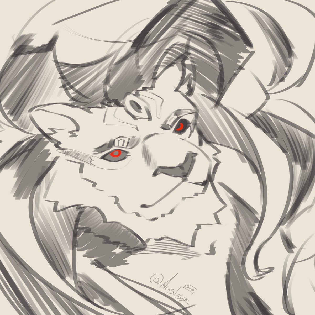 Aust372's tweet photo. And the last drawing for @Javid_the_lion !!!
I hope you like the result 
🫂👉👈 https://t.co/fTPTAHI6my