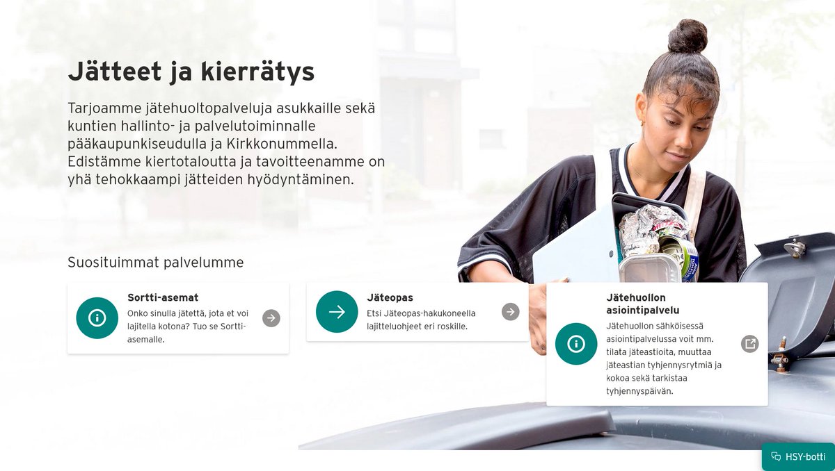 ArkoSalminen's tweet photo. HSY:n nettisivusto on täynnä kuvia tummaihoisista naisista. Tummaihoisia laitetaan nykyään joka paikkaan suhteettoman paljon (tiedotteet, mainokset, nettisivustot), vaikka he ovat pieni vähemmistö Suomessa. 

Kyseessä on vihervasemmistolaisten ja sinivihreiden (@kokoomus) päättäjien agenda normalisoida humanitaarinen maahanmuutto. Kyseessä on siedätyshoito. Sanoma on: Haista paska kantasuomalainen, me tuomme Suomeen tummaihoisia maahanmuuttajia, halusit tai et, joten totu näihin naamoihin. Kysessä on kantasuomalaisten naamalle sylkeminen.

Jos yhtiön hallituksessa on vihervasemmistolaisia, sinivihreitä (kokoomus) tai feministejä, niin he haluavat "monimuotoisuuden" nimissä laittaa tummaihoisten kuvia ylimitoitetusti joka paikkaan. 

Toiminta on omasta mielestäni helvetin ärsyttävää, on loukkaavaa ja on kantasuomalaisten halventamista. Tämä maa on niiden maa, jotka ovat luoneet ja rakentaneet tämän maan, eivätkä nämä ihmiset ole tummaihoisia, ulkomaalaistaustaisia muslimeja. @persut @hsy_fi @terhikoulumies https://t.co/23phHcrAdg