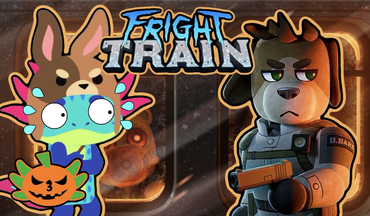 BioPeashooter's tweet photo. Alright everyone!! Since it’s October I wanted to do something special. 
We’re be playing our First Horror Game on the Channel. 

Today we’re playing Fright Train! A challenging Survival horror game.

https://t.co/MLtFbt7ojq

#frighttrain https://t.co/Q78ScfSwbt