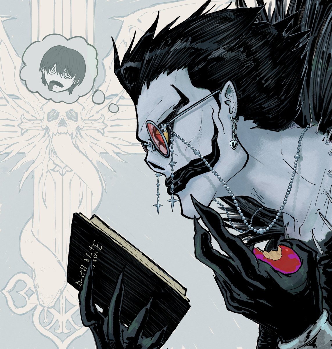 dridolaa's tweet photo. inktober day 4 ryuk
#deathnote #ryuk https://t.co/K7jncPEzYp