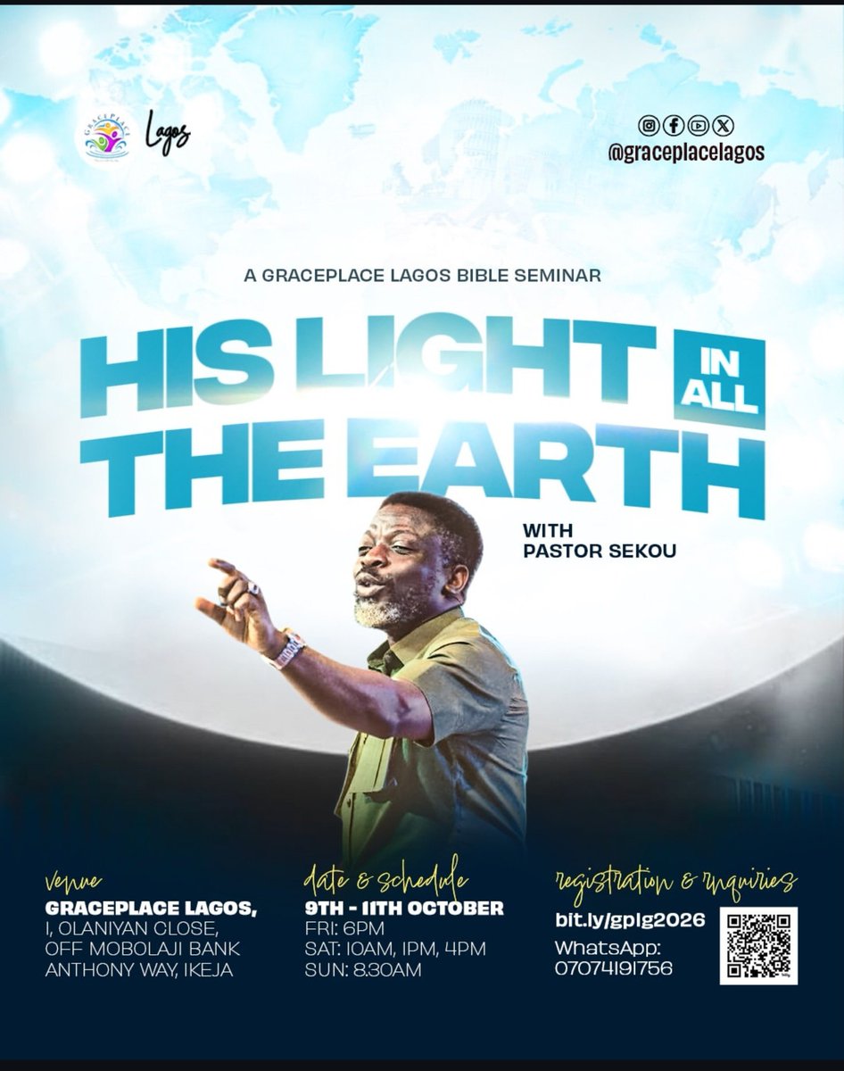 ayo__salau's tweet photo. This week in Ibadan and Lagos!

Join us. 

It's God's light in all the Earth. https://t.co/lvPlTTVscp