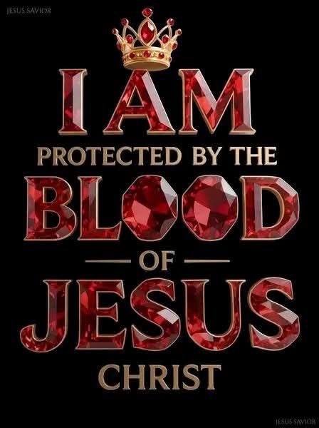 KingDtaCog's tweet photo. Declare: I am protected by the blood of Jesus Christ #ProtectedByGod #protectedbyangels #BloodOfJesus #bloodofjesuschrist #thebloodisapplied https://t.co/UPB1OmzYUN