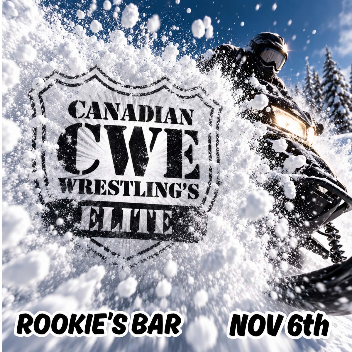 CWECanada's tweet photo. Canadian Wrestling's Elite returns to Rookie's Sports Bar in Winnipeg, Manitoba on Friday, November 6th for No Gimmick November! https://t.co/rh4vzIIpNc