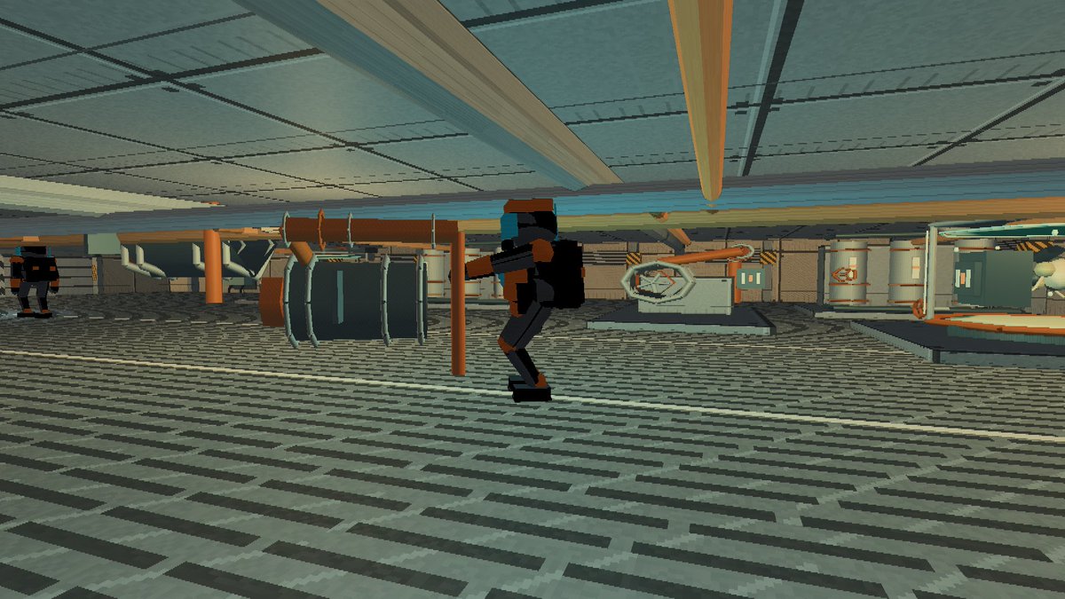 HouseOfRabbitX's tweet photo. INCIDENT RECORD, SEC-7: directed disaster scenes, short escapes on foot, then the receiver station and your first assignment.

First-person horror in a custom 3D ASCII engine, built by one operative. Solo or co-op, up to 4. https://t.co/880ESEeuk9