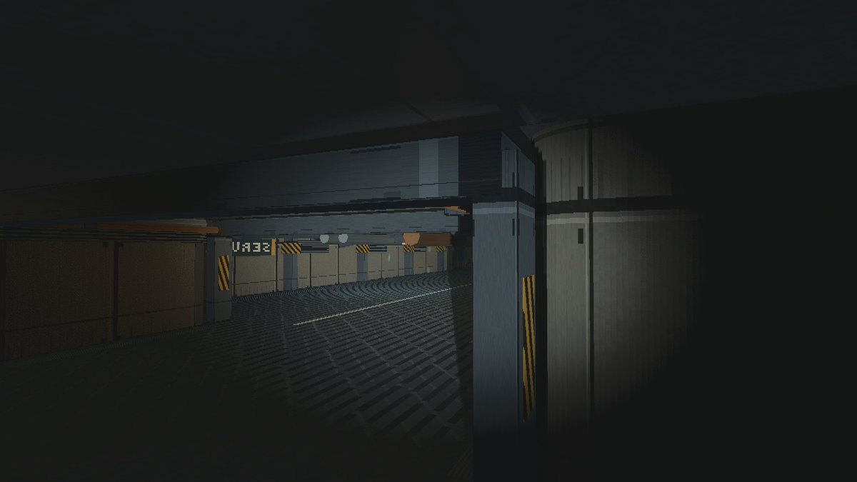 HouseOfRabbitX's tweet photo. INCIDENT RECORD, SEC-7: directed disaster scenes, short escapes on foot, then the receiver station and your first assignment.

First-person horror in a custom 3D ASCII engine, built by one operative. Solo or co-op, up to 4. https://t.co/880ESEeuk9