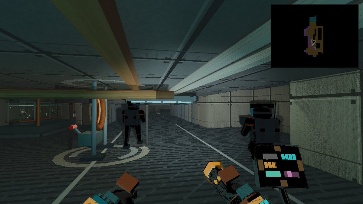 HouseOfRabbitX's tweet photo. INCIDENT RECORD, SEC-7: directed disaster scenes, short escapes on foot, then the receiver station and your first assignment.

First-person horror in a custom 3D ASCII engine, built by one operative. Solo or co-op, up to 4. https://t.co/880ESEeuk9