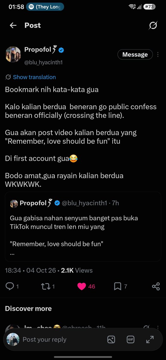 _pnugd's tweet photo. @blu_hyacinth1 udah ku ss ya kak, semoga beneran #amin https://t.co/aEuaqEXl6R