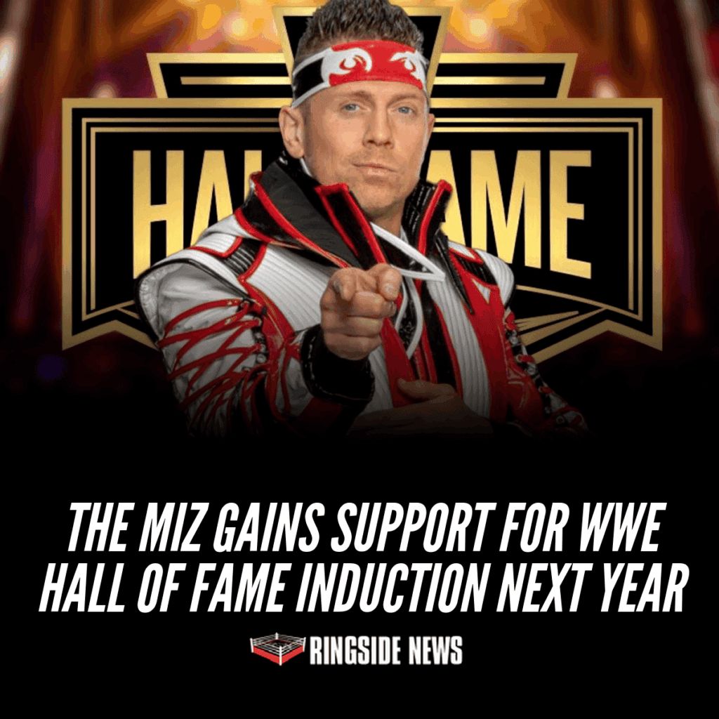 ringsidenews_'s tweet photo. The Miz Gains Support for WWE Hall of Fame Induction Next Year https://t.co/B5KbkykRBC https://t.co/x447q0xnMI
