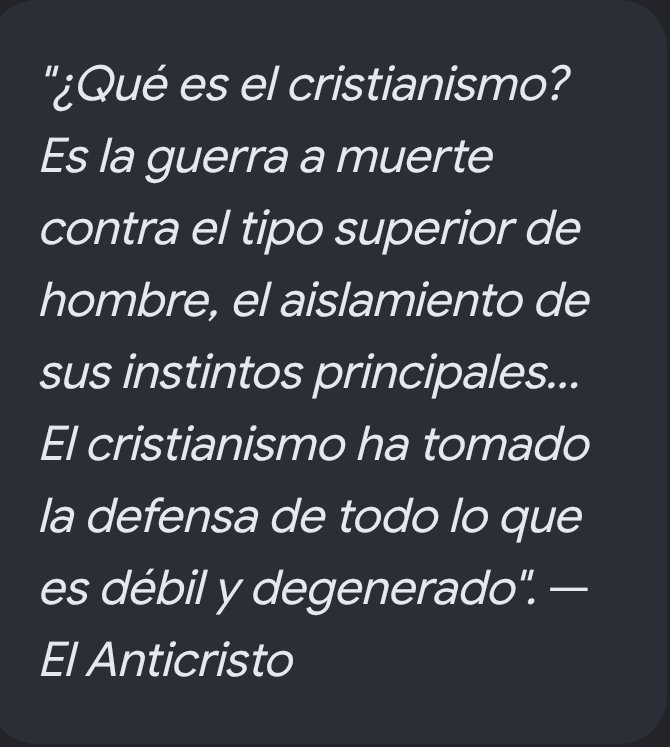 lohengrin876's tweet photo. @Primicias_Cor Nietzsche tenía razón https://t.co/jg8jzQtSAS