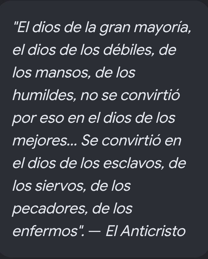 lohengrin876's tweet photo. @Primicias_Cor Nietzsche tenía razón https://t.co/jg8jzQtSAS