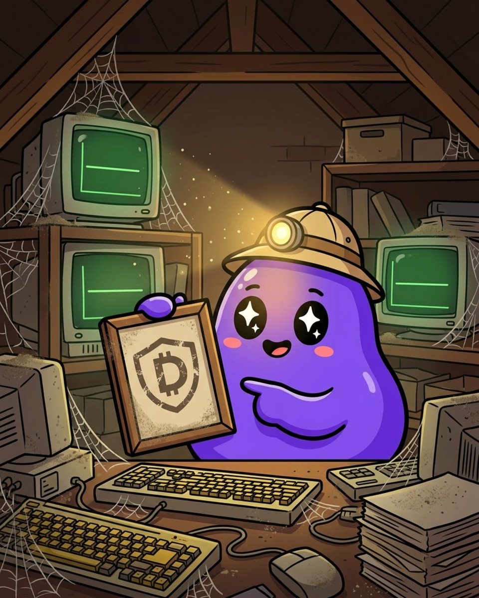 DelHopium's tweet photo. 🟣 The dev hasn't posted in three years which just means he is focusing one hundred percent on building.

#DelHopium #CryptoMemes #CryptoTrading https://t.co/yf0oLboXCO