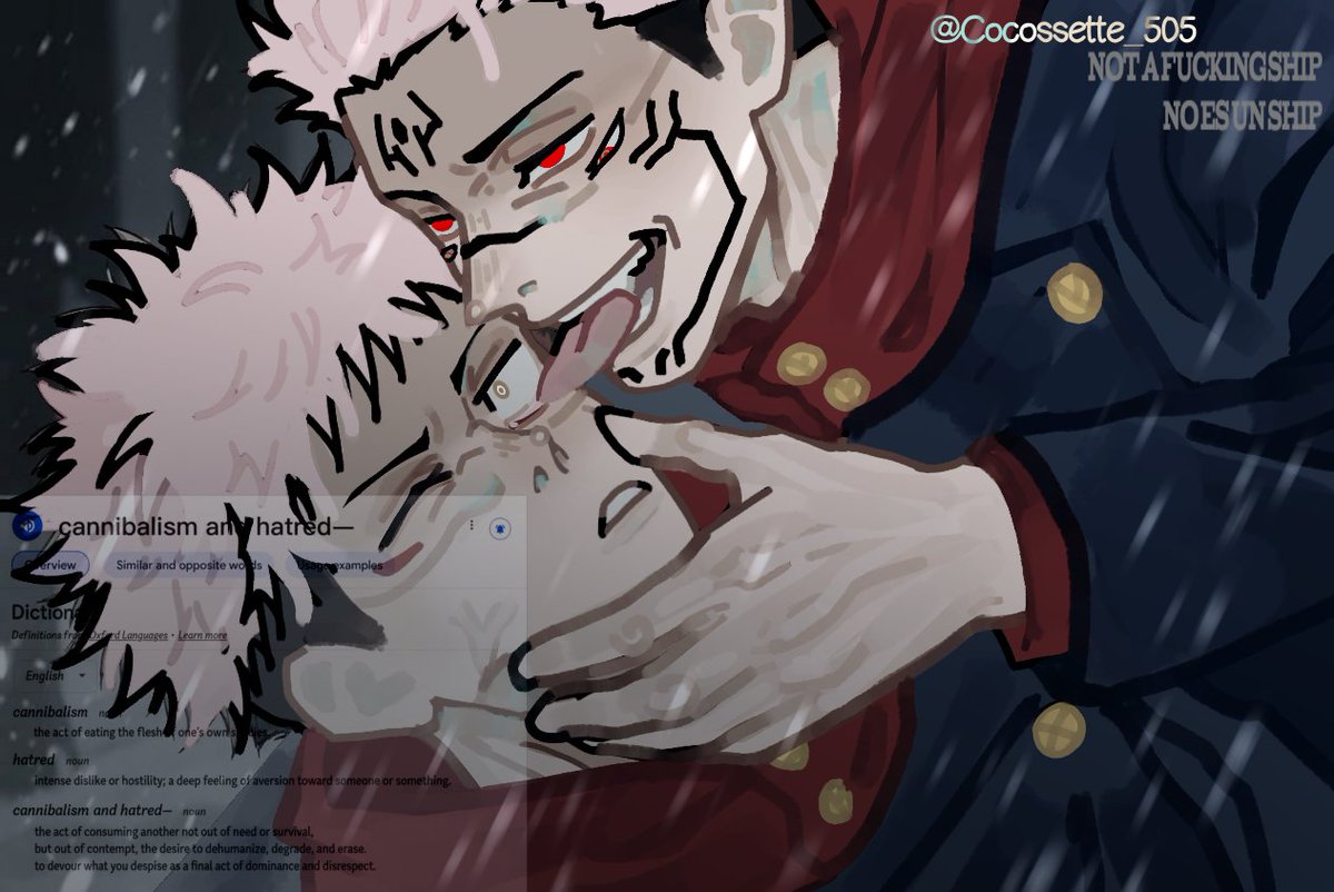 Carl_XDDD's tweet photo. Cuando dos personajes se odian (GENUINAMENTE SE ODIAN), representarlos en un dibujo es difícil, (sobretodo pq a estos dos los shipean y este dibujo fácilmente se puede malentender) sin embargo hice mi mejor esfuerzo para que se entienda lo que quiero representar aquí. #jjk https://t.co/FAHIGJw9EK