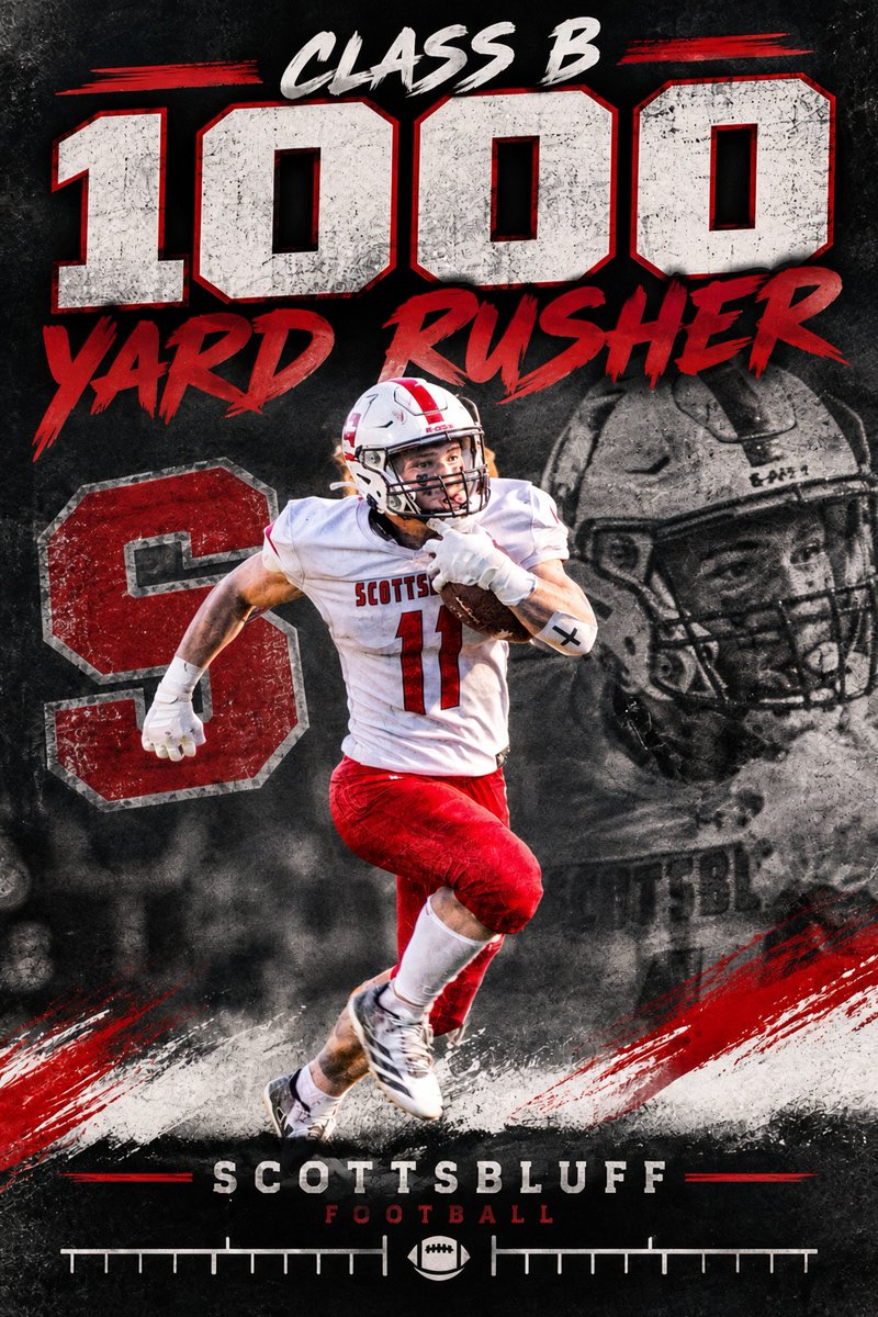 masonschmer2028's tweet photo. First in Class B to reach 1K rushing yards this season. Extremely grateful to be able to hit this milestone.
@coach_erdman @NENextt @DustinSchmer @1000ydguy @Bluffs_Football @LockedInPreps @PrepRedzoneNE https://t.co/zmPvsJ0v45
