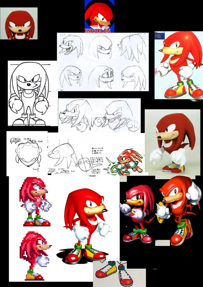 folkles55217's tweet photo. In light of recent events
the ref sheet's purpose is to be helpful in studying Knuckles' design(expressions,styles,proportions..)btw https://t.co/0ihgKua8c8