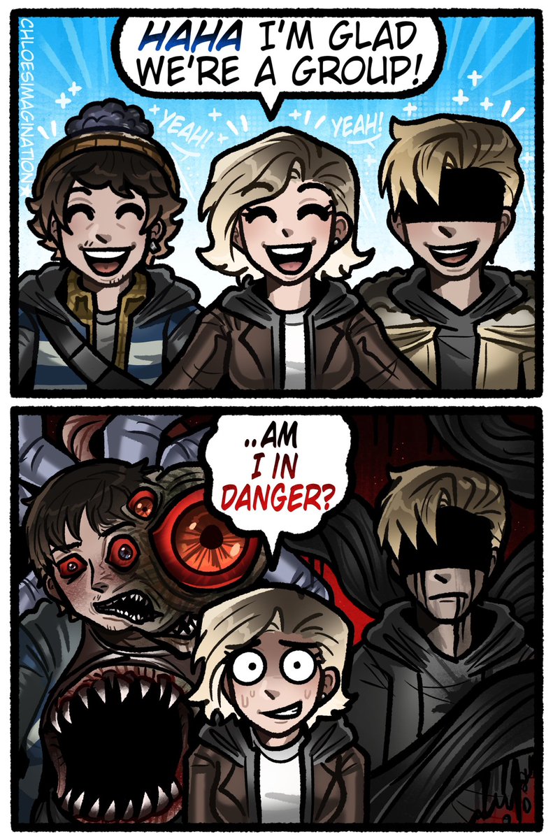 ChloeImagine's tweet photo. Do you guys think Grace is doomed too in resident evil? https://t.co/ICj4lUK3Qe