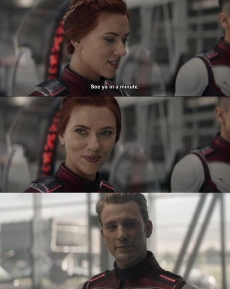 vikku60879's tweet photo. I read this theory somewhere and honestly, I wish it was true.

When Steve went back to return the Stones, he got Natasha back in exchange for the Soul Stone. Natasha then helped him return all the remaining Stones and fix everything..
Steve didn’t marry Peggy because that would’ve changed her future so He only went back for one last dance with her.

But when Steve and Natasha were ready to return, they had only one Pym Particle left. So they decided to stay in the past and only return if one of them died.

Years passed. Steve and Natasha got married and lived their lives together.

After Natasha died, Steve finally returned to the present to tell everyone that everything was okay.

And when Sam asked who Steve had married…

Steve refused to tell him.
#AvengersDoomsday