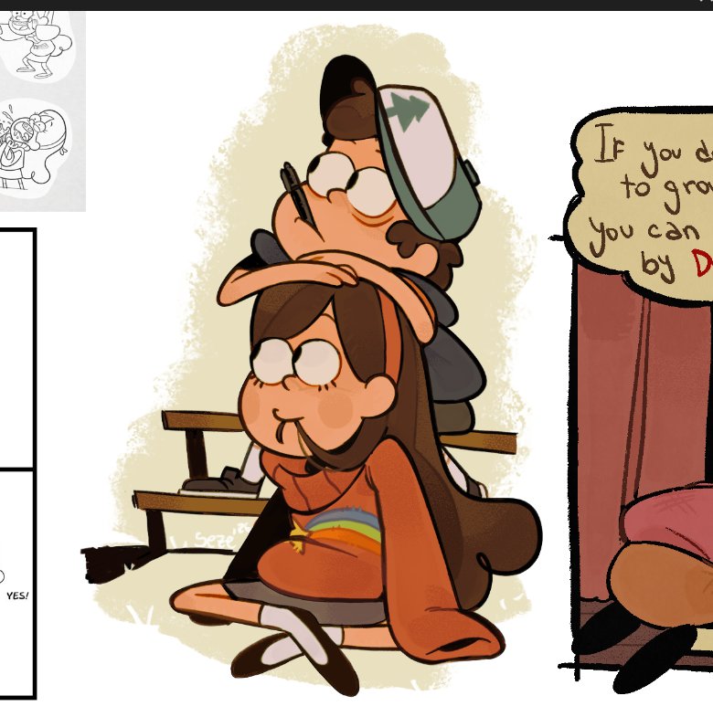sez__sez's tweet photo. Nom nom 

#GravityFalls https://t.co/sxyamm5Olk