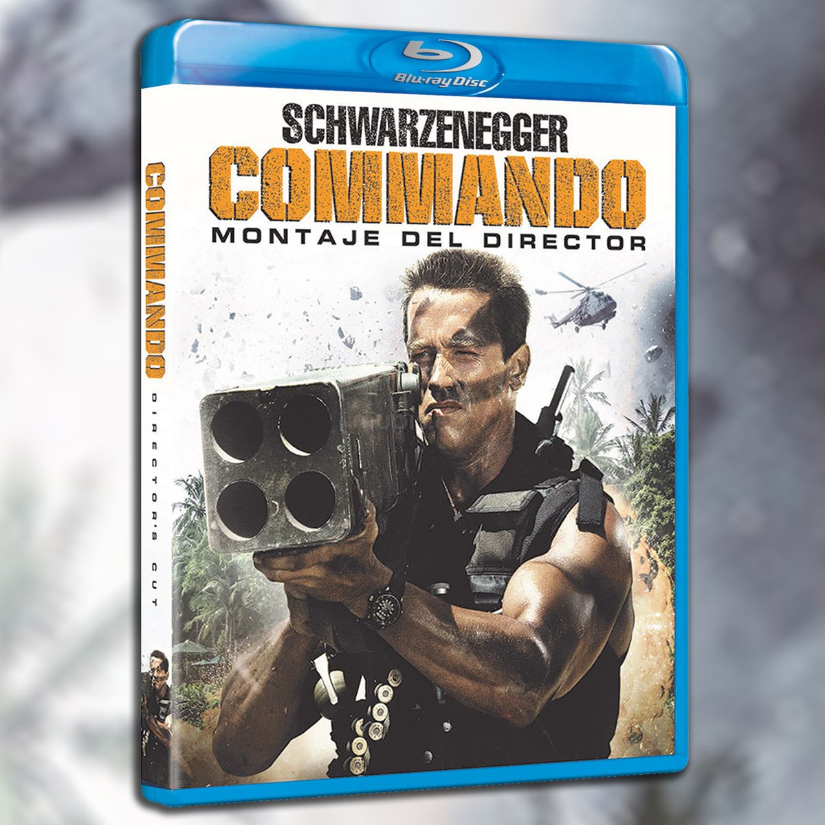 DivisaFilms's tweet photo. 🎞️El 4 de octubre de 1985 irrumpió en los cines #COMMANDO👊, entretenidísimo thriller vengativo de acción disparatada, dirigido por Mark L. Lester y protagonizado por Arnold Schwarzenegger, Rae Dawn Chong, Dan Hedaya y James Olson. Y banda sonora compuesta🎶 por James Horner. https://t.co/XuOkW1N5Dz