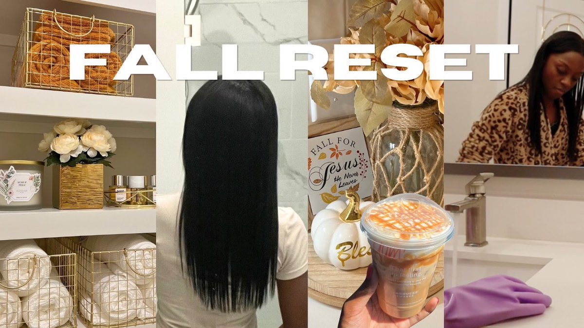 MashiaMajor_'s tweet photo. FALL RESET 🍂 | Home Updates + Getting My Life Together + Self Care &amp; Home Decor Shopping
https://t.co/A5A1dvimEq https://t.co/A6zPRfJFKp