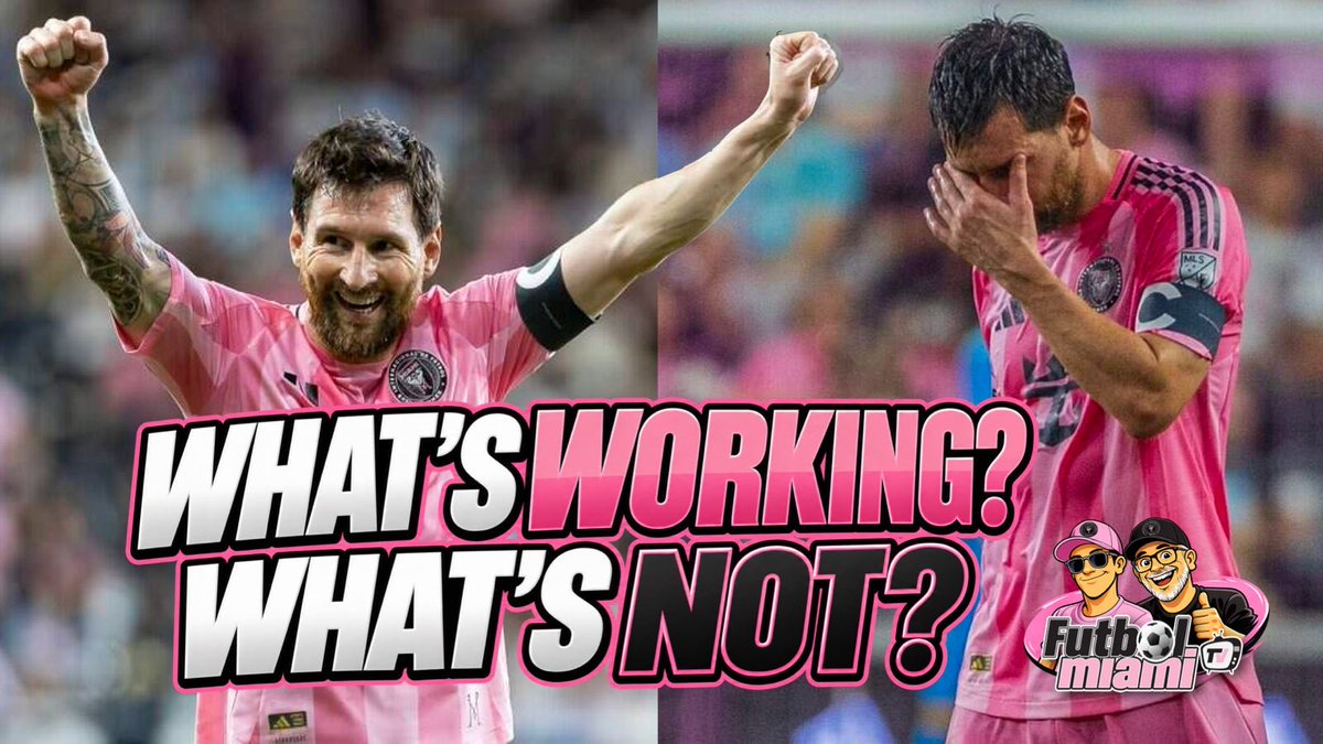 FutbolMiamiTV's tweet photo. Join @Pieter_Brown &amp; @UncleEd69 at 7 pm LIVE as we talk everything @InterMiamiCF 
We’ll go over video blunders, goals &amp; what it’s going to get to make this team start winning again! 
Get your #InterMiamiCF gear at @Canes_Wear 
🎥:
https://t.co/01srTTCfGE https://t.co/FhztWChEMo