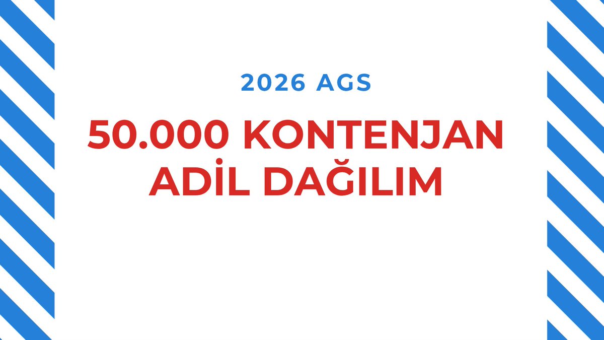 AGSkontenjan's tweet photo. Sınav maratonunu başarıyla tamamlayan derece öğrencilerimizin atama sevinci yaşaması bekleniyor. 2026 AGS sürecinde MAARİF MODELİ ile 50 BİN KONTENJAN verilmesini arz ederiz.
@cbsbb @RTErdogan @Yusuf__Tekin

#AsrınAtamasıAGS https://t.co/H9zVl3LQWZ