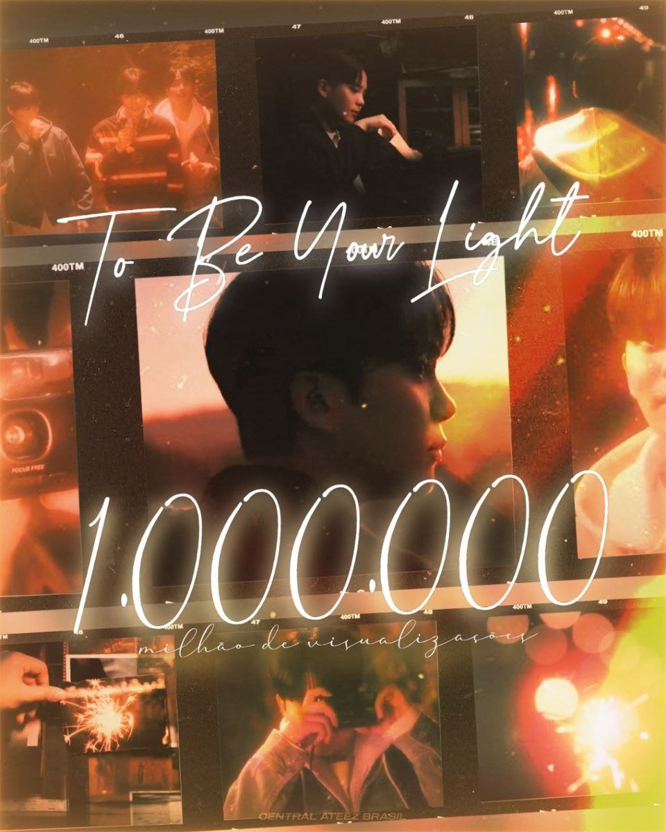 CentralATEEZBR's tweet photo. 📈 | 04.10.2026 – FINALMENTE! 'To be your light' alcançou a marca de 1 MILHÃO de visualizações no YouTube 🎉

~🐦‍🔥
#ATEEZ #에이티즈 @ATEEZofficial https://t.co/zgIq7sdSM4