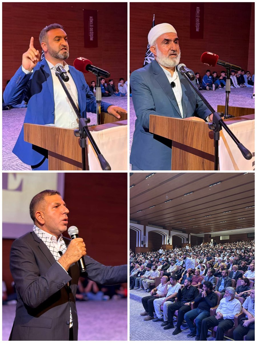 hak_eren_'s tweet photo. Bugün #Diyarbakır'da "Aksa Tufanı'nın 3. Yılında Gazze" başlıklı bir konferans düzenledik.

Değerli hatipler Burhan Ercan, Molla Tayyip Elçi, Molla Sadullah Ergin, Ramazan Tekdemir ve Mahmut Kar; #7Ekim 2023'den bu yana durdurulamayan soykırımının vebalinin halkı Müslüman olan 57 ülkenin yöneticilerinin boynunda olduğunu vurguladı.

Yoğun bir katılım ile gerçekleşen konferansta emeği geçen herkesten Allah razı olsun.
