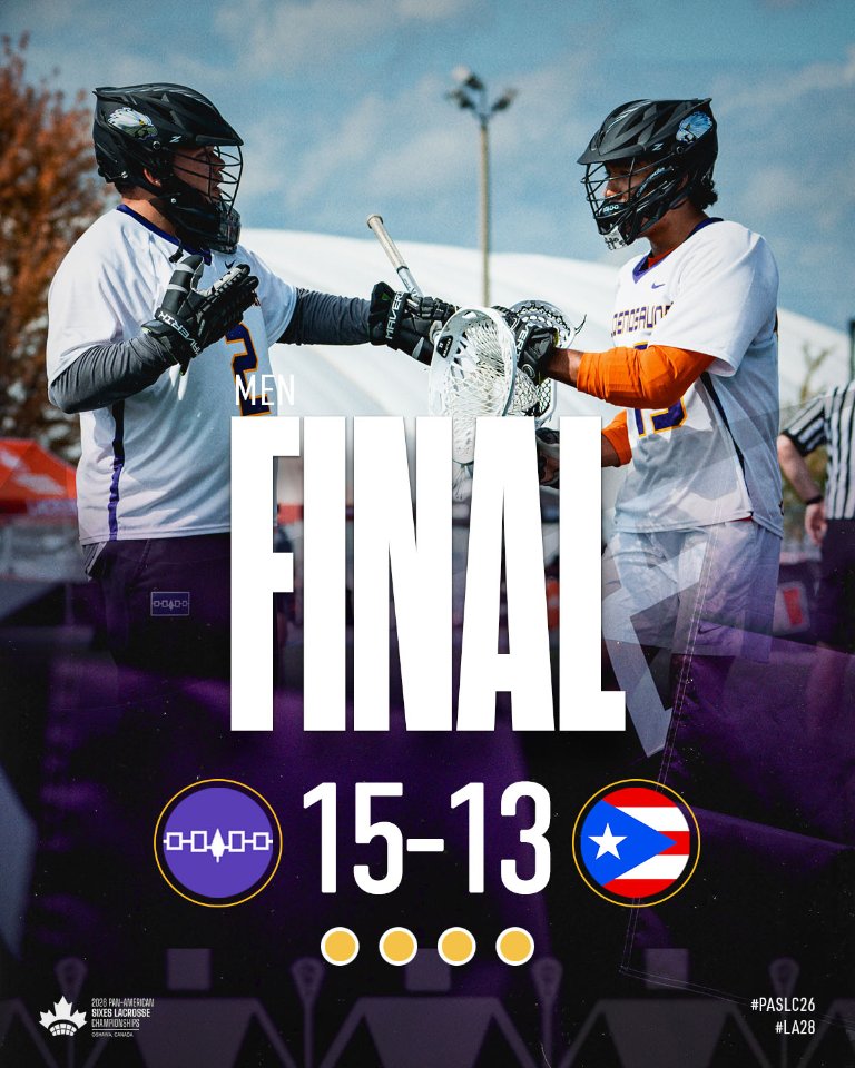 HAU_Nationals's tweet photo. Bronze for the Men's Team 🟣🥉

We'll see you in Colorado Springs for the 2027 World Lacrosse Sixes Championship!

#PASLC26 // #LA28 https://t.co/kY1ouFcNnA