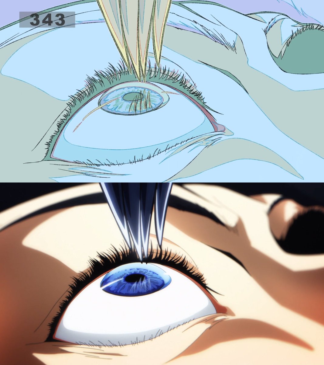 SLScreencaps's tweet photo. This iconic moment from Jinwoo vs Beru - Anime vs Genga! https://t.co/IsPABz93dg