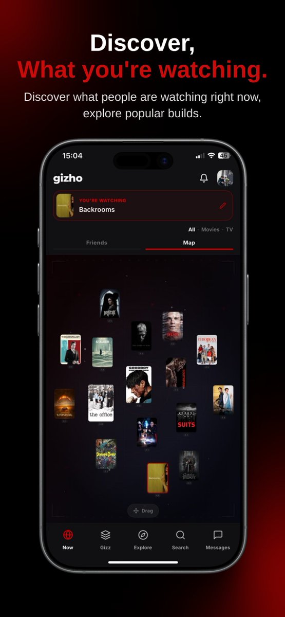 gizhoapp's tweet photo. Movies &amp; TV series are better when you can talk about them. Discover what people are watching, share your takes, build your taste and have fun with friends.

Welcome to Gizho. https://t.co/37T2kEUiFQ