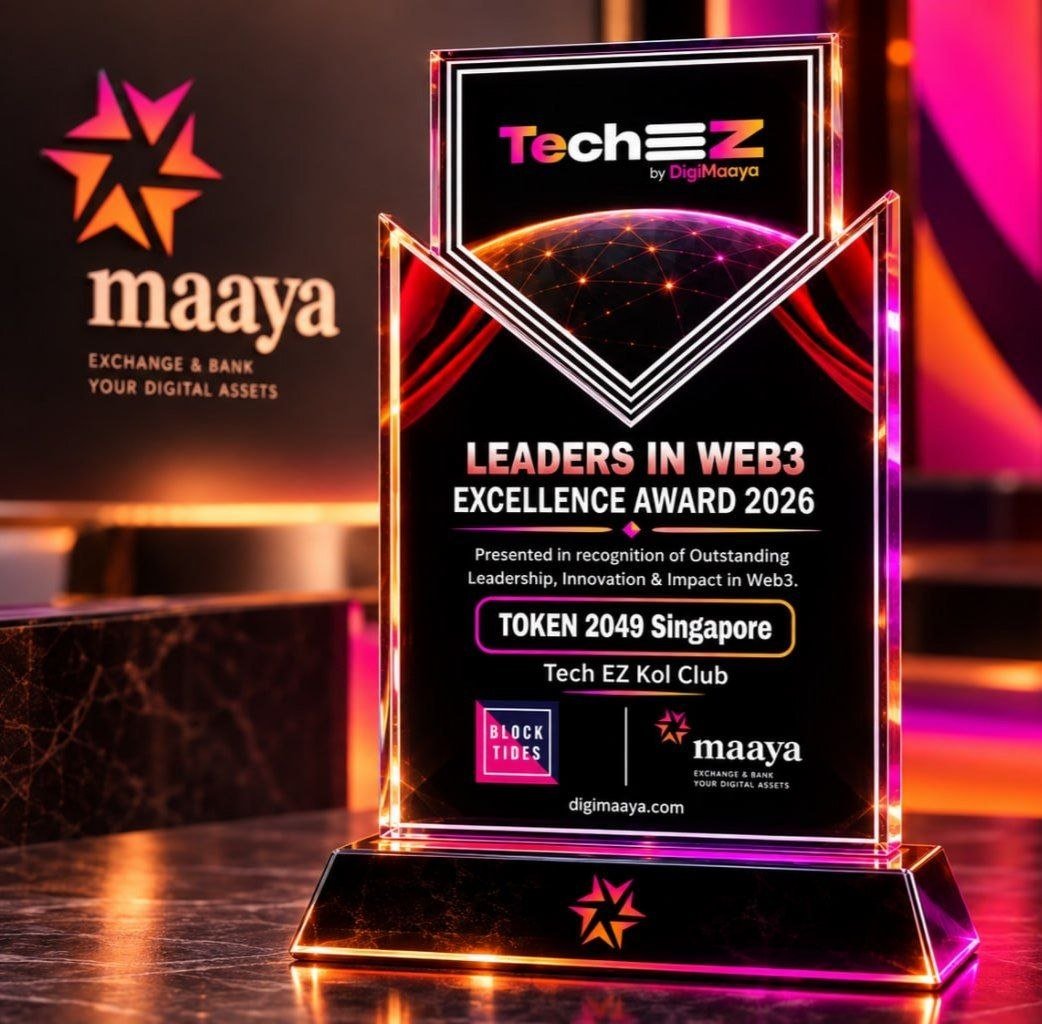 DigiMaaya's tweet photo. 🏆 Who’s shaping the future of Web3?

Nominate a standout founder, builder, creator or ecosystem leader for the Web3 Leadership Award at DigiMaaya × TechEZ | TOKEN2049 Singapore.

📍 Gardens by the Bay
🗓 Oct 6

Nominate / Register 👇
https://t.co/V2xYkIp1Yf

#TOKEN2049 #Web3 #Singapore

Comment 👇👇