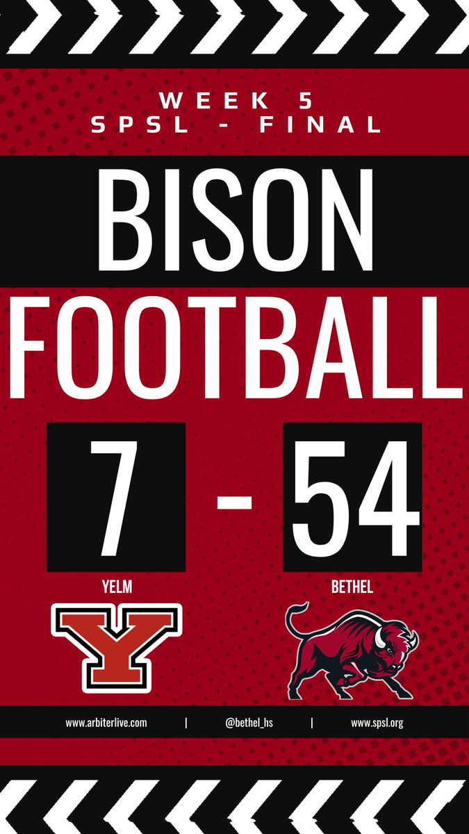 Bethel_HS's tweet photo. The Bison picked up a dominant win on Senior Night, and continue their solid play. Next up is the Battle for 224th this Friday. Come out and support our team! Go Bison!
#bhs #bison #bethel #gobison #stampede #jointheherd https://t.co/9RpP0BKVXd