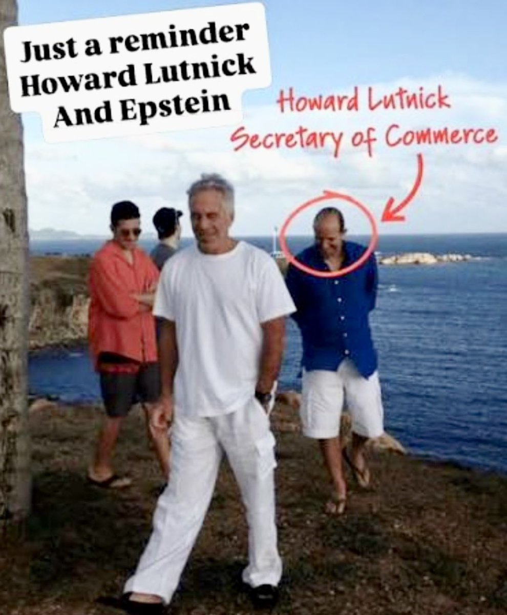 BigBlueWaveUSA's tweet photo. Howard Lutnick is mentioned over 250 times in the #EpsteinFiles - not including the half still unreleased - and visited Epstein Island multiple times. That’s his resume (and his legacy) https://t.co/Hau4rT13zV