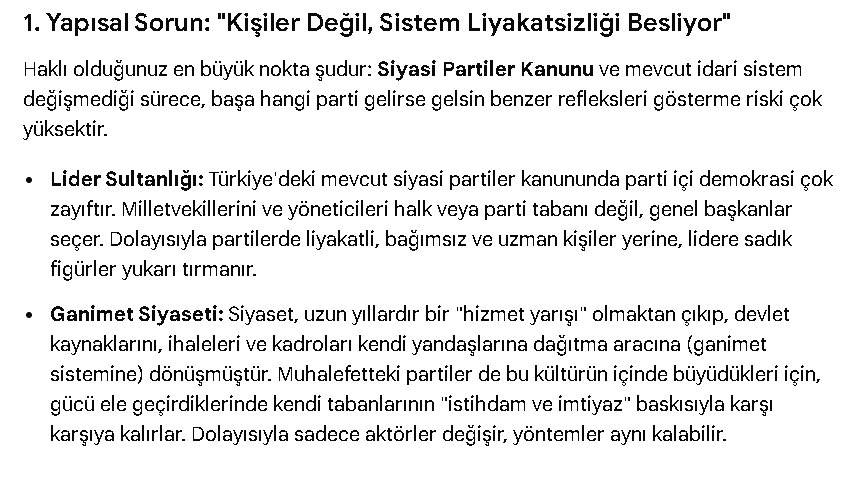 ibrahimmakin34's tweet photo. @crkml ülkenin tek bir sorunu vardır o da siyasi partiler kanunudur tam demokrasi için avrupa standartlarında bir kanun yapılması zaruridir iflas gelmeden de bunun gündem olacağı gözükmüyor liyakatsizlik tüm partilere sıret etmiş görüyoruz bi allahın kulu çıkıp da bundan bahsetmiyor https://t.co/gFTpQhukq5