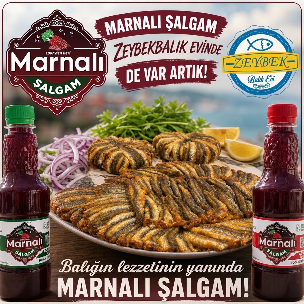 h_guden's tweet photo. Balık Keyfinin Vazgeçilmezi: Marnalı Şalgam Şimdi Zeybek Balık Evi'nde!
 Harika Uyum: Çıtır çıtır balıkların yanında ferahlatıcı Marnalı Şalgam artık Zeybek Balık Evi'nde sizleri bekliyor!  
 Geleneksel Lezzet: 1987'den beri gelen geleneksel ve eşsiz lezzetiyle sofralarınıza keyif katmaya devam ediyoruz.  
 Davet: Bu muazzam ikiliyi denemek ve bu lezzeti yerinde tatmak için tüm balık severleri Zeybek Balık Evi'ne bekliyoruz!
⁠#MarnalıŞalgam #ZeybekBalıkEvi #BalıkŞalgam #GelenekselLezzet #1987denBeri #Şalgam⁠
