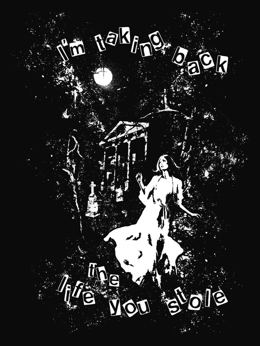 pyrexthottie's tweet photo. I’m taking back the life you stole💥❤️‍🔥🌹 

Fundraiser shirts for Domestic Violence Awareness Month just dropped, screenprinted on comfort colors, open preorder through Halloween, shipping mid-Nov., 100% of proceeds going to The Hotline.

https://t.co/o6ZSThiyhf https://t.co/bawOO791jM