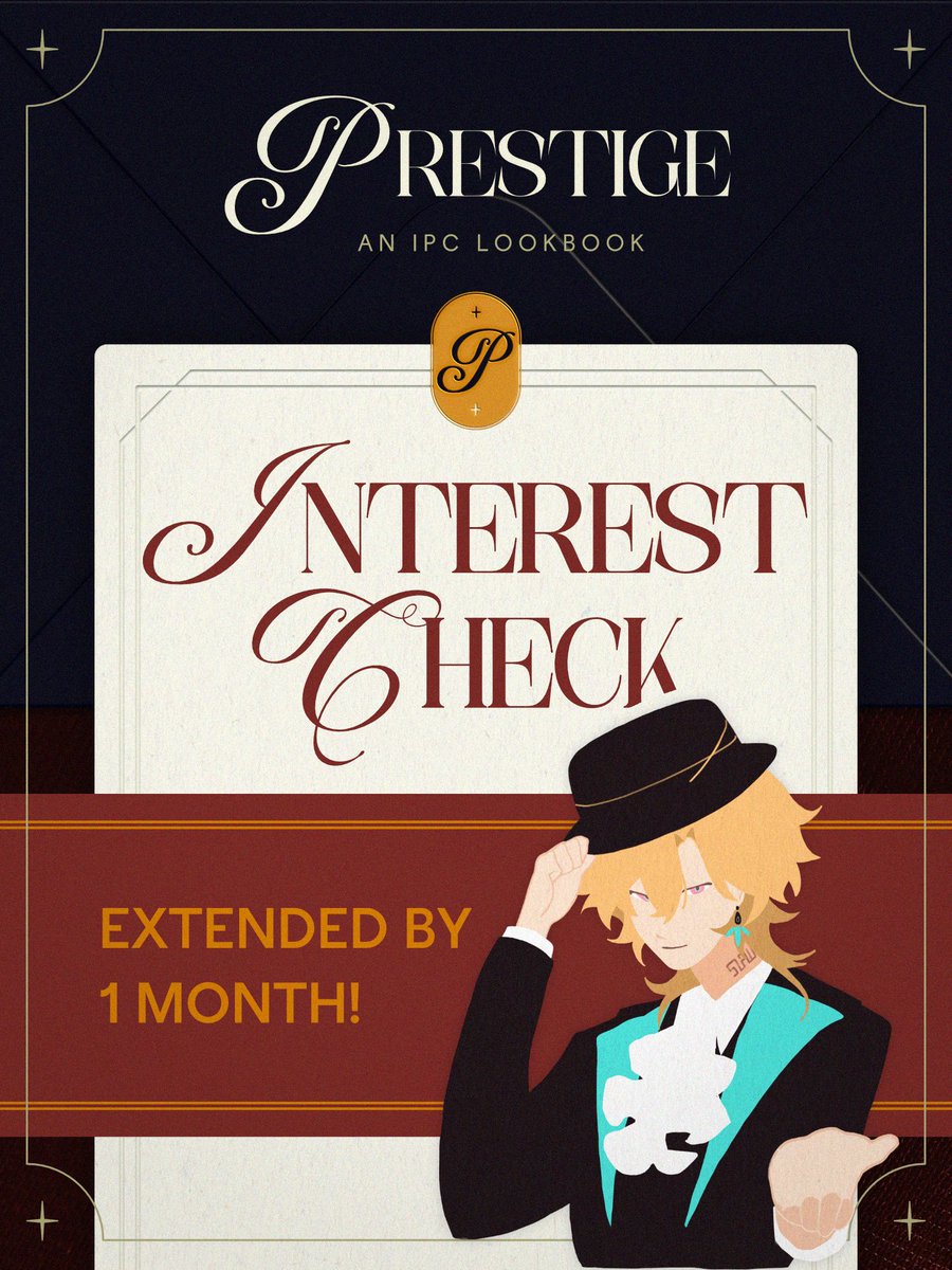 ipczine's tweet photo. 💎 INTEREST CHECK EXTENSION💎 

Per our updated scope, we have adjusted our schedule to accommodate for the changes. As such, we will be extending our interest check for another month so any interested stakeholders can reevaluate their responses accordingly. https://t.co/MCKMDqSh4M