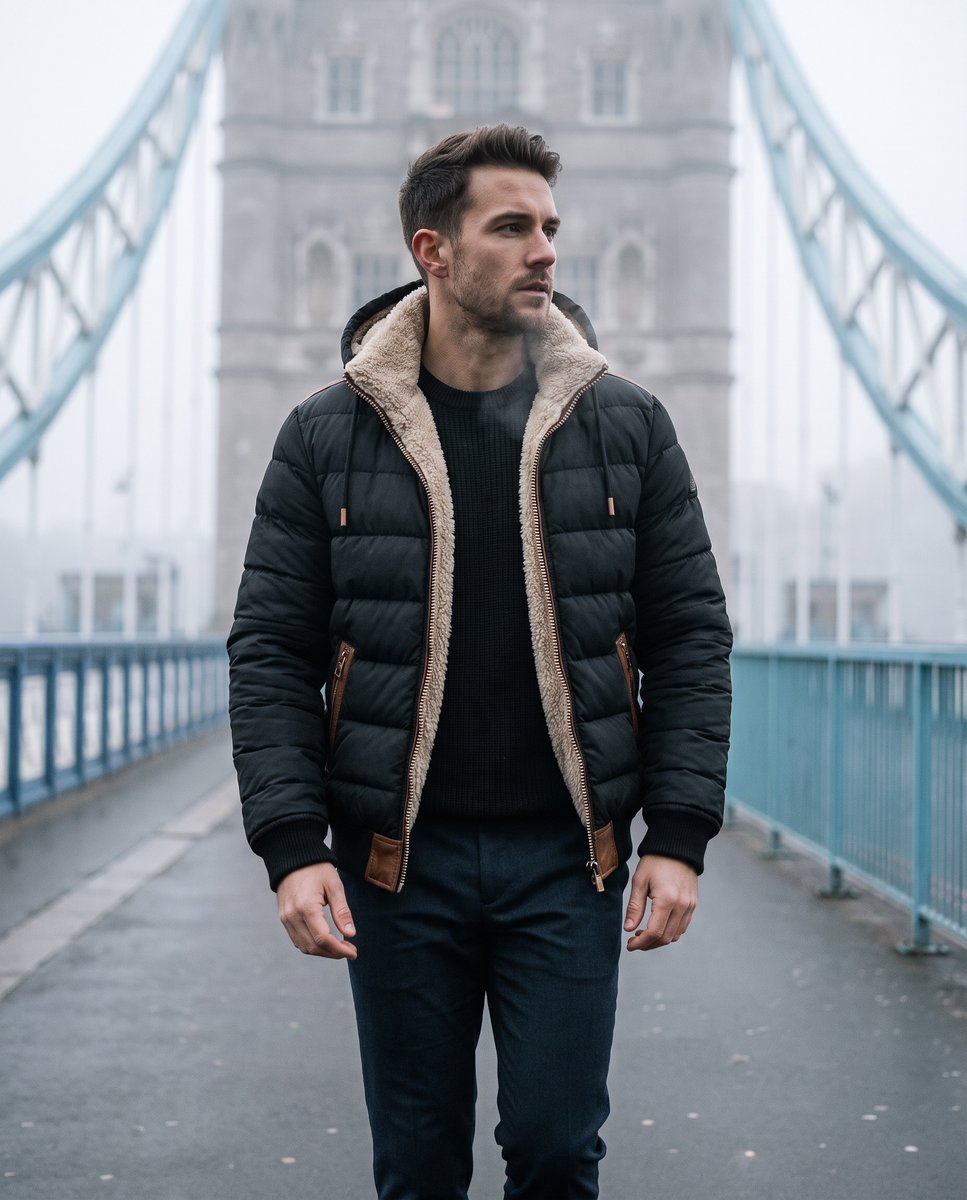 KallosLondon's tweet photo. Sherpa collar up, quilted shell zipped and the cold sorted.
Built for the days when the weather has opinions. https://t.co/DzRHN7qxqJ