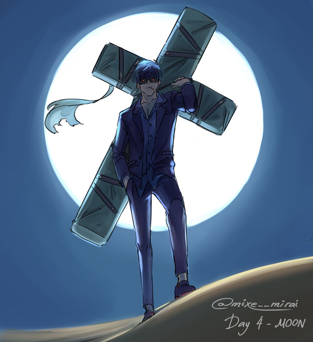 mixe__mirai's tweet photo. im late but i’ll be joining this!!💕 
Day 1 - 4 

#wolftober #trigun #トライガン https://t.co/Eu0l6NBCnS