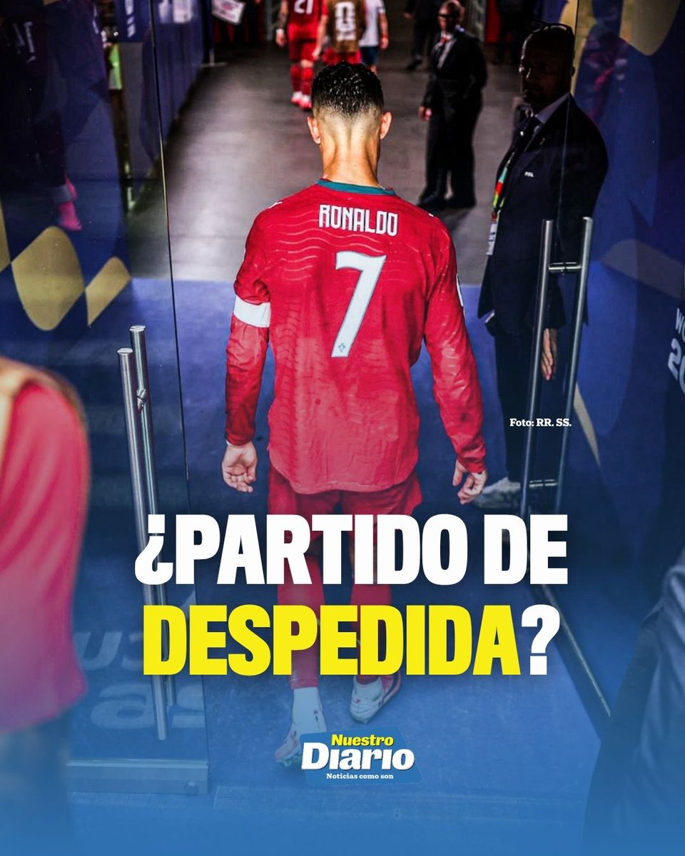 EL ÚLTIMO BAILE... 😳🇵🇹⚽️👋🏻 La Federación de Portugal está trabajando para solucionar la situación con Cristiano Ronaldo y quiere hacerle un partido de d…