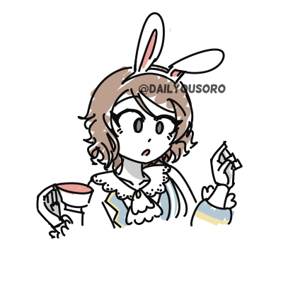 dailyousoro's tweet photo. here, some more doodles from a while ago! I love her sm https://t.co/oQxOPyhQbm