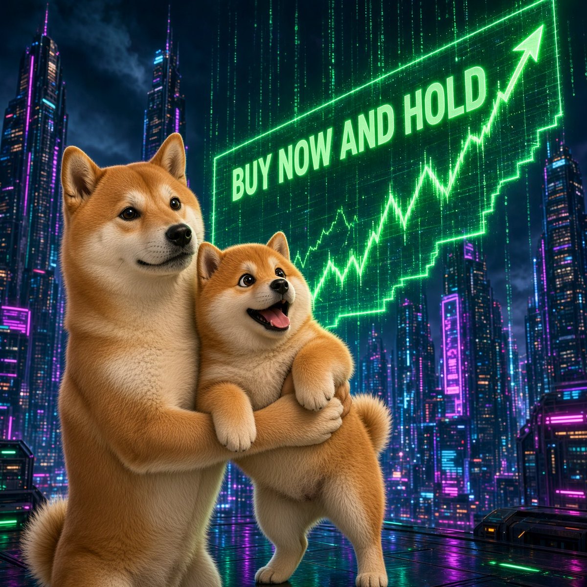 TMM_133's tweet photo. Good night, little Baby Shib 🌙 Look at Dad. He holds the mega opportunity tight. You’ll follow him. Strong like him one day stronger. Who buys and holds wins. Sleep well, warrior. Father &amp; son next peaks tomorrow. HOLD forever❤️
Woof🐶💎
#babyshib #Shibainu #Shibarmy 
$BABYSHIB https://t.co/SGcd0YgcGD